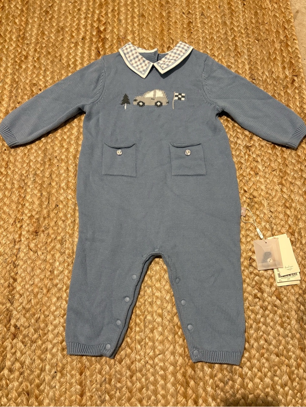 Dave & Bella Car Onesie NWT
